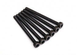 Traxxas 3971 Screws, 3x35mm cap-head machine (hex drive) (6)