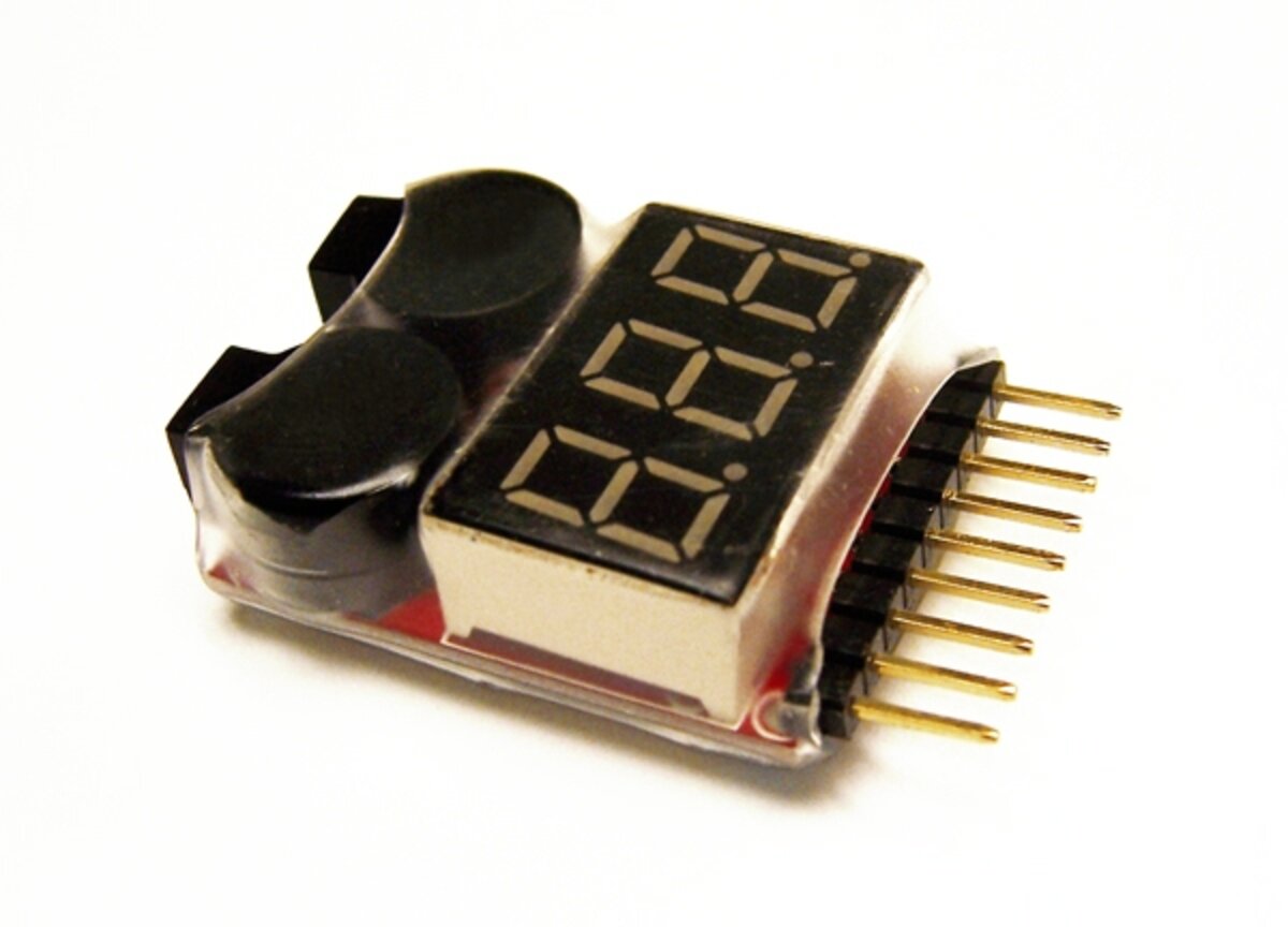 Common Sense RC SPYALRM Cell Spy Alarm - 8S Audio Voltage Tester