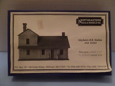 Northeastern Scale Models 10103 N Mayberry R.R. Station Model Kit