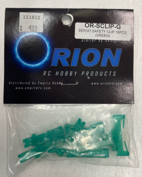 Orion OR-SCLIP-G Servo Safety Clip 10pcs (Green)