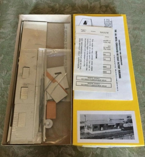 California Model Co 1 HO Scale Furniture Factory Kit