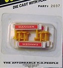 Boley 2037 HO Construction Danger Signs (Pack of 6)