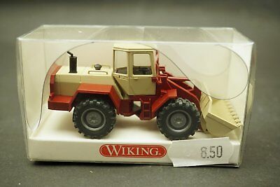 Wiking 6510724 HO Red & Beige Radlader (Liebherr)