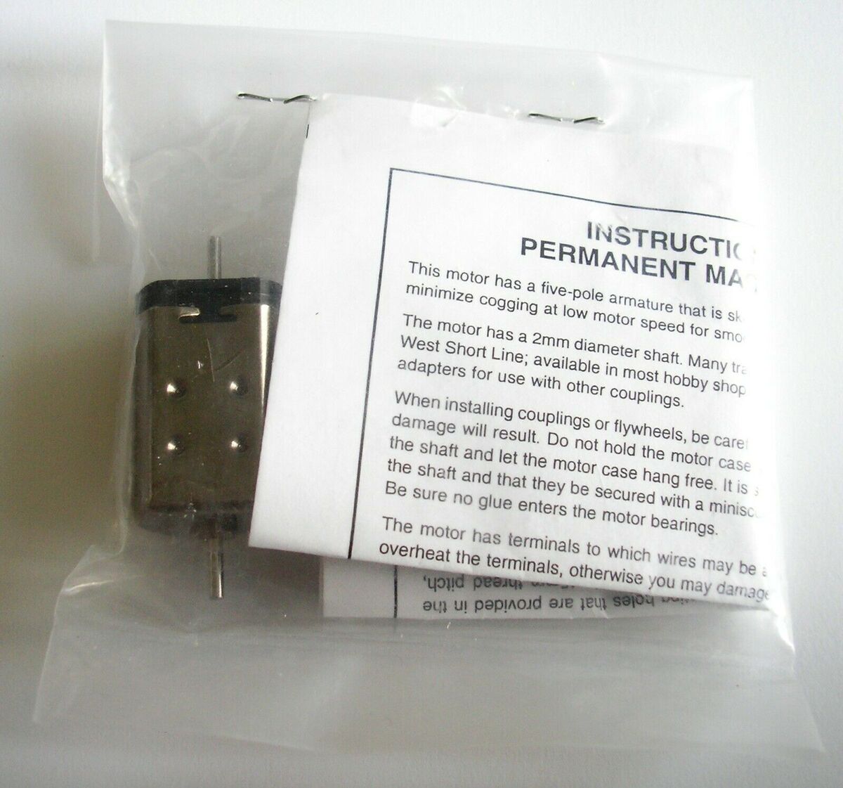 Micro-Mark 82884 Permanent Magnet 12 v DC Motor