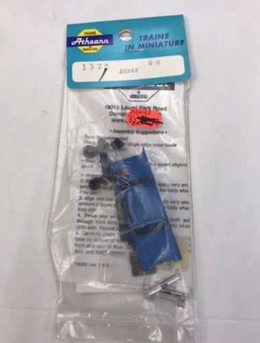 Athearn 1372 HO Blue Sedan