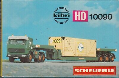 Kibri B-10090 HO Scale Low Loader Trailer Building Vehicle