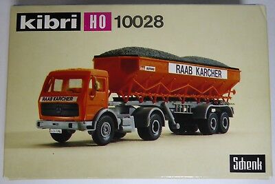 Kibri 10028 HO Scale Mercedes Benz Long Dump Truck Building Vehicle