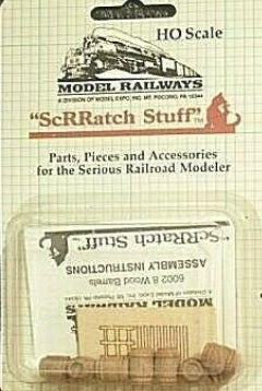 Model Railways 6002 HO ScRRatch Stuff Wood Barrels W/ Pallet