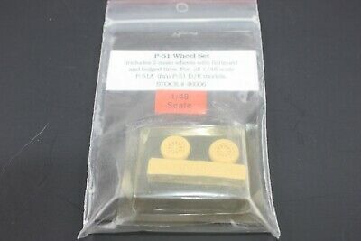 True Details 46006 1:48 P-51 Wheel Set