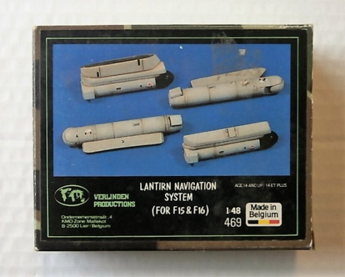 Verlinden 469 :48 Lantrin Navigation System Model Kit Detail Set