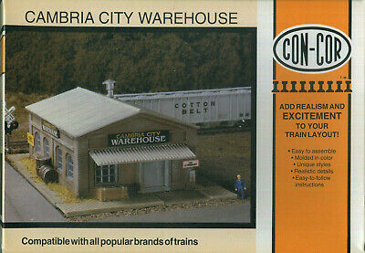 Con-Cor 686 N Cambria City Warehouse Building Kit