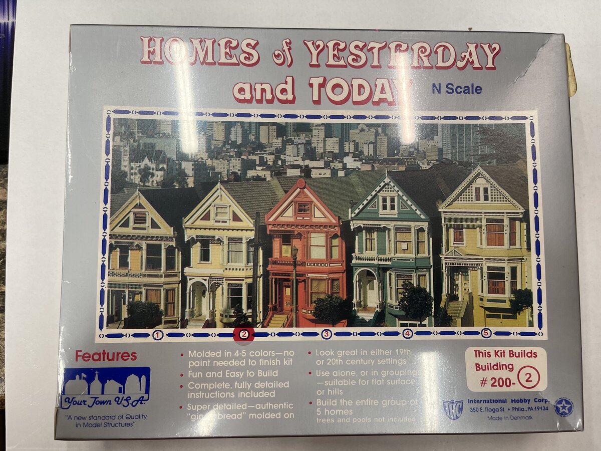 IHC 200-2 N Scale Homes of Yesterday and Today Building Kit