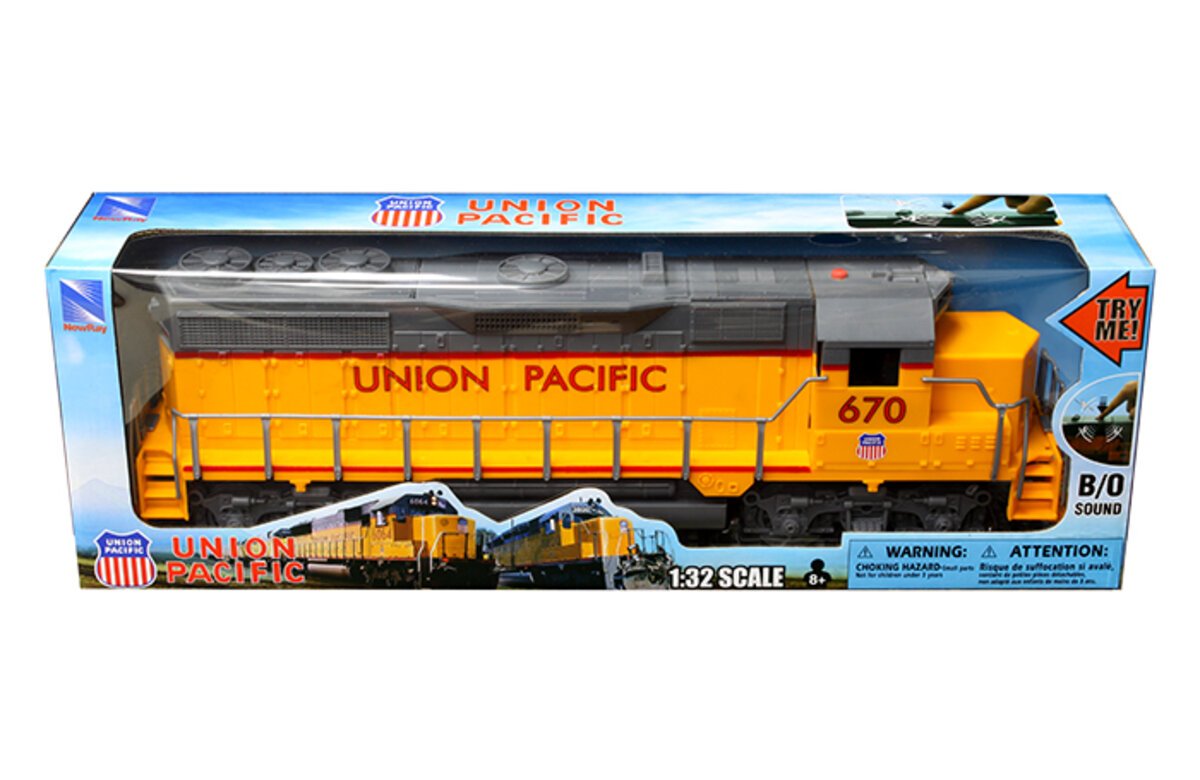 New Ray 01063 1:32 Union Pacific Diesel Locomotive with B/O Sound #670