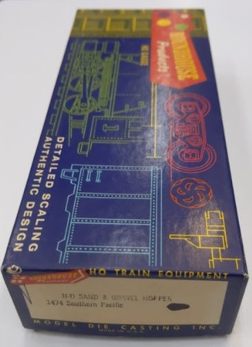 Roundhouse 1474 HO Southern Pacific Sand & Gravel Hopper