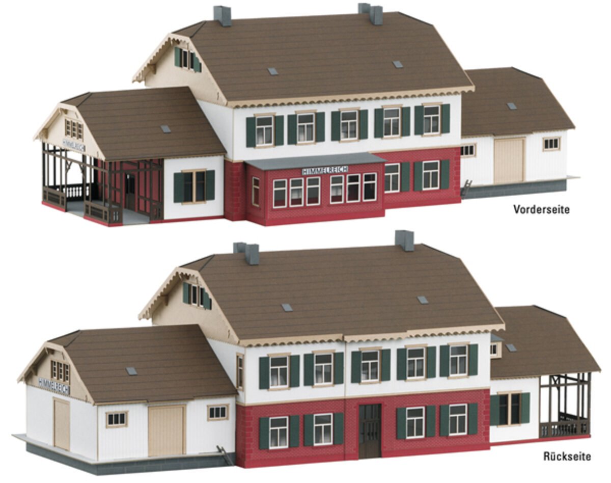 Trix 66337 N Scale "Himmelreich Station" Building Kit