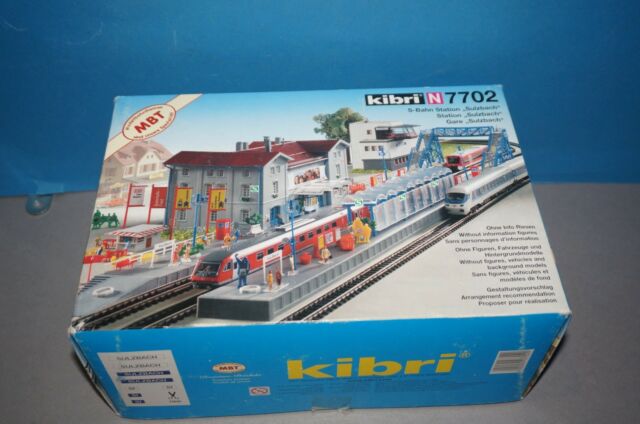 Kibri 7702 N Scale S-Bahn Station Model Building Kit