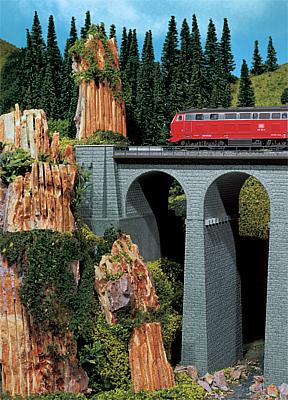 Faller 222594 N Scale Bridge Parapet Set