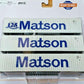 Athearn 27160 N Matson Celebrating 125 Years 40' Low-Cube Container