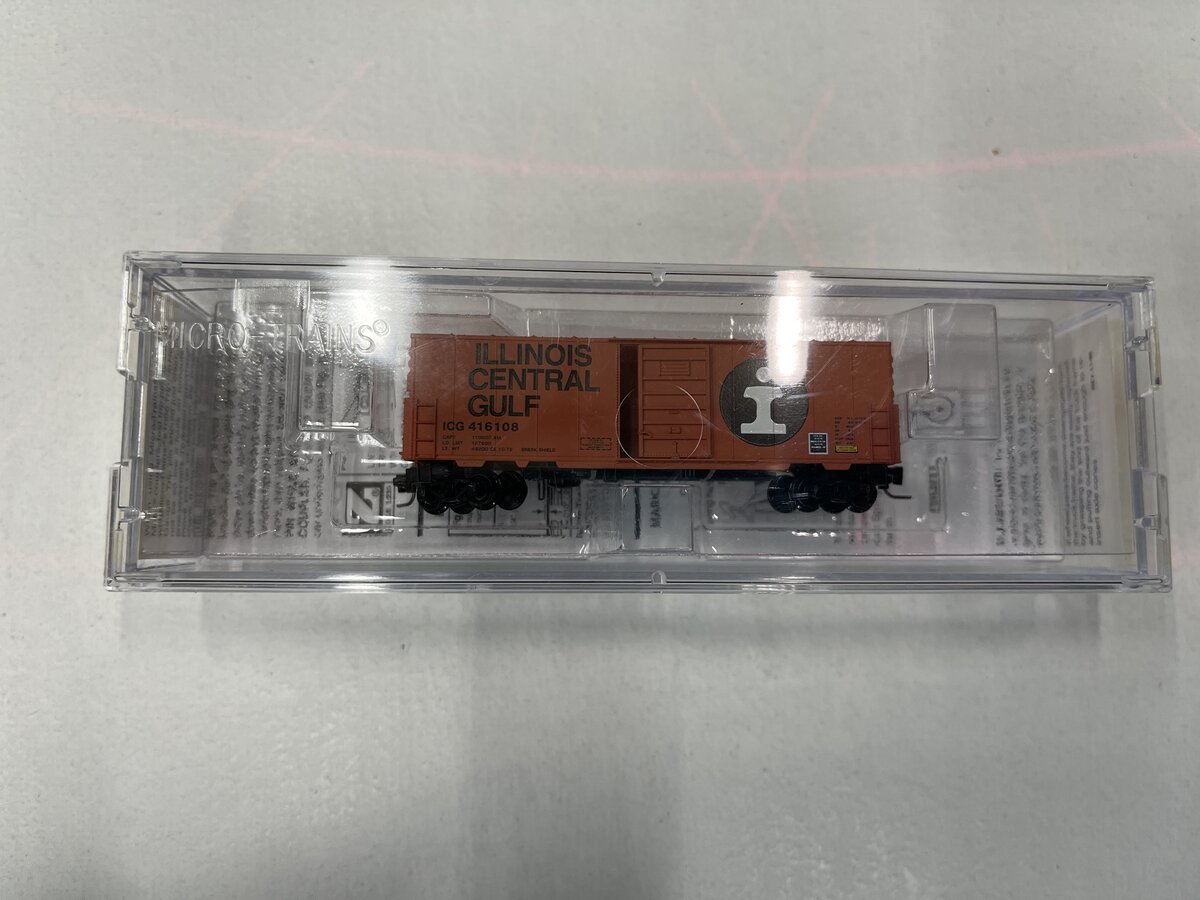 Micro-Trains 50300012 Z Scale Illinois Central Gulf Boxcar