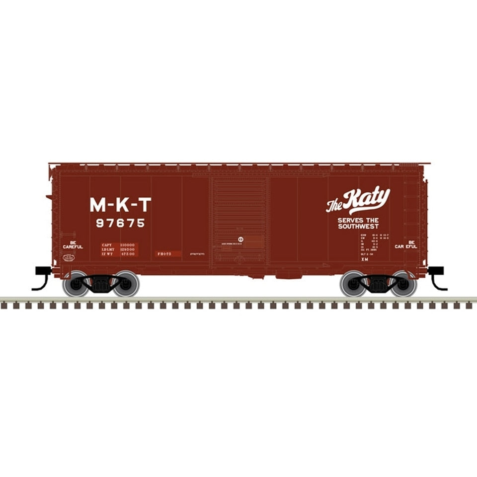Micro-Trains 02400060 N MKT The Katy 40' Standard Single Door Boxcar #97675