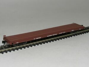 Micro-Trains 04400030 N Illinois Central 50' Straight Side Flatcar #61074
