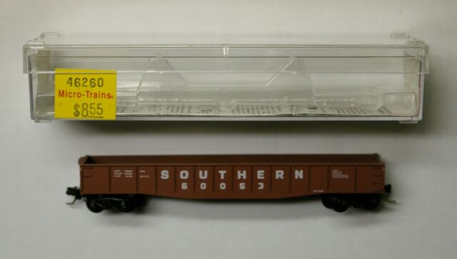 Micro-Trains 04600260 N Southern 50' Fishbelly Side Gondola w/Drop Ends #60053