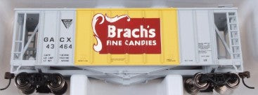 Con-Cor 0001-097004 HO Scale Brach's Fine Candies Airslide Covered Hopper #43464