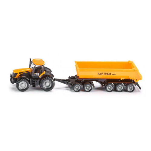 Siku 1858 HO JCB with Dolly and Tipping Trailer