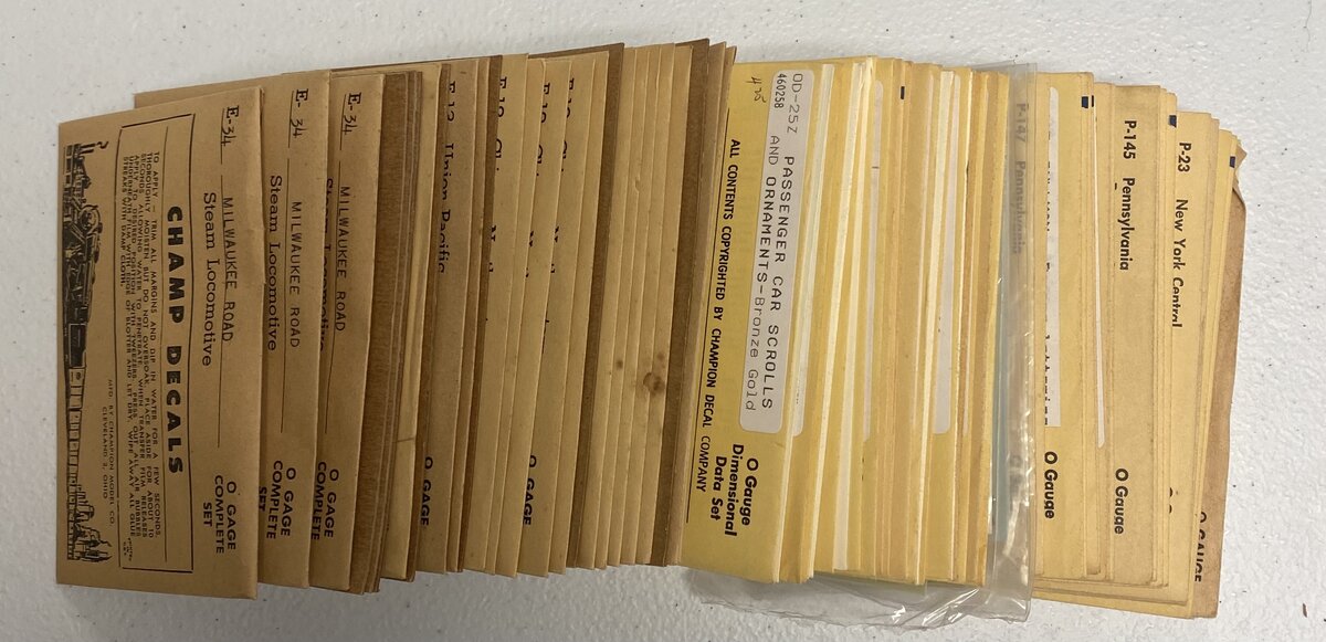 Acme 2020-71 O Scale Decal Assortment