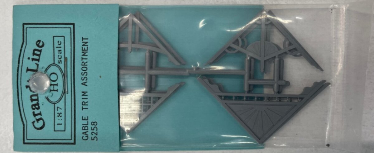 Grandt Line 5258 HO Gable Trim Assortment
