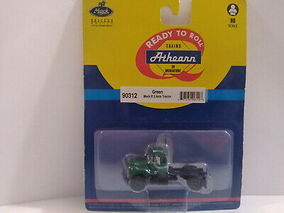 Athearn 90312 HO Green Mack R 2_Axle Tractor