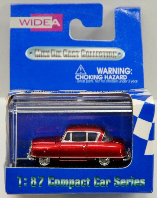 Widea AB004 1:87 Mini Diecast Collection Dark Red Nash Rambler