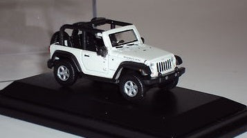 Welly Diecast 73122SW 1:87 2007 Jeep Wrangler Rubicon