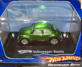 Hot Wheels 7177 1:87 Metallic Green Volkswagen Beetle