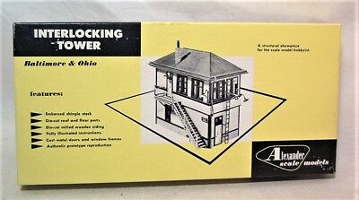 Alexander Scale RS-880 HO Interlocking Tower Model Kit