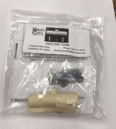 Silver City HO Scale Ground Tank Kit Resin 20'