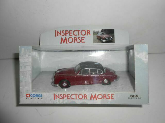 Corgi 01803 Inspector Morse Jaguar 2.4 As Seen on TV