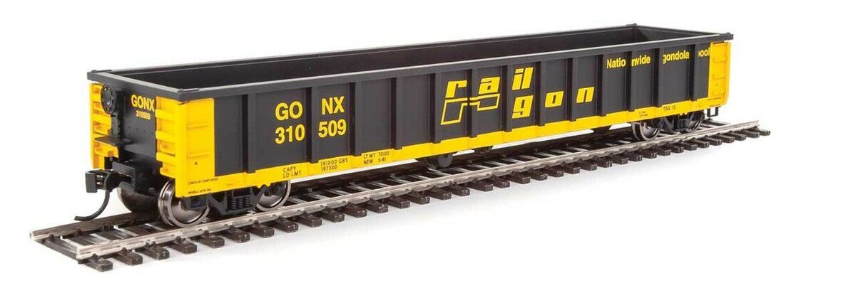 Walthers 910-6250 HO Railgon GONX 53'' Railgon Gondola #310509