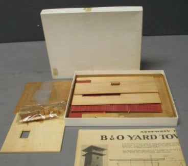 G&W Hobby Supply 0 Scale B&O Yard Control Tower Kit