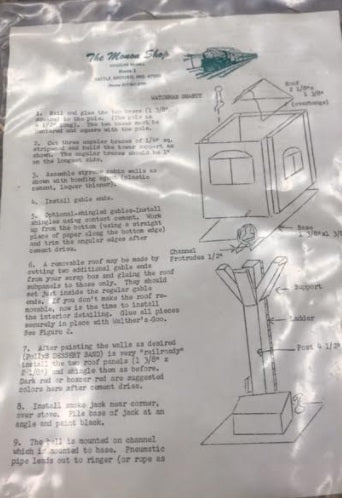 Wabash Valley HO Watchman Shanty Kit