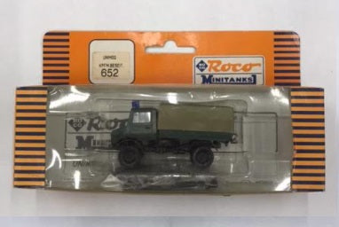 Roco 652 1:87 Minitanks Unimog KPFM.BESEIT