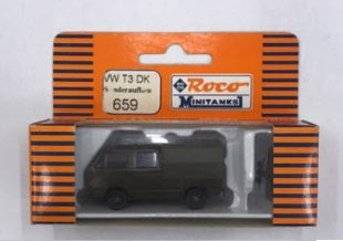 Roco 659 1:87 Minitanks VW T3 DK Sonderaufbau Military Vehicle