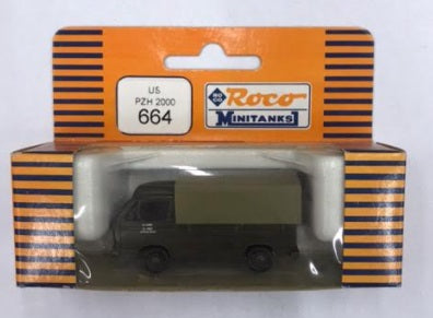 Roco 664 1:87 Minitanks US PZH 2000 Military Vehicle
