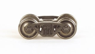 Bachmann 42908 HO Barber Bettendorf Friction Bearing Trucks with Metal Wheels
