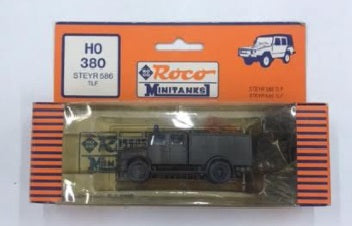 Roco 380 1:87 Minitanks Steyr 586 TLF Military Vehicle