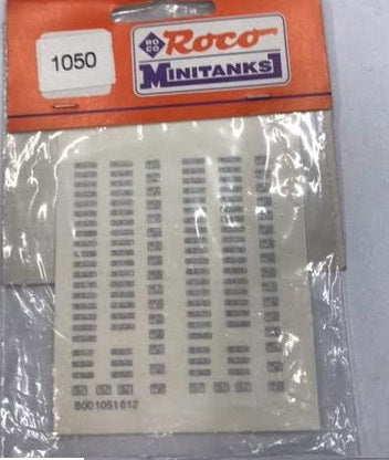 Roco 1050 1:87 Mini Tanks Frontiew Guard Decal