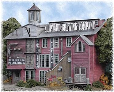Bar Mills O Shipyard Brewing Company Building Model Kit