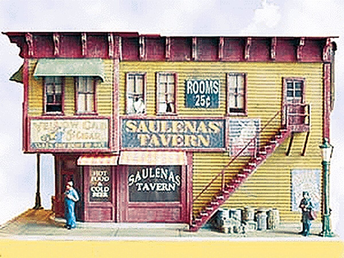 Bar Mills O Saulens Tavern Building Model Kit