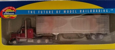 Athearn 92666 1:87 Kenworth Tractoe w/40' Trailer Burgundy