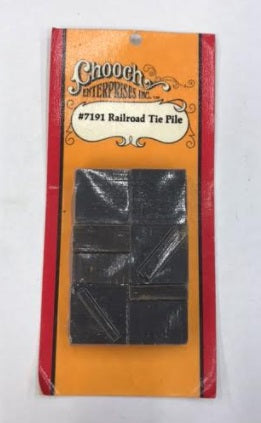 Chooch 7191 1:87 Railroad Tie Pile